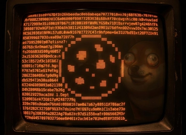 Retro PC Dog & Cookie